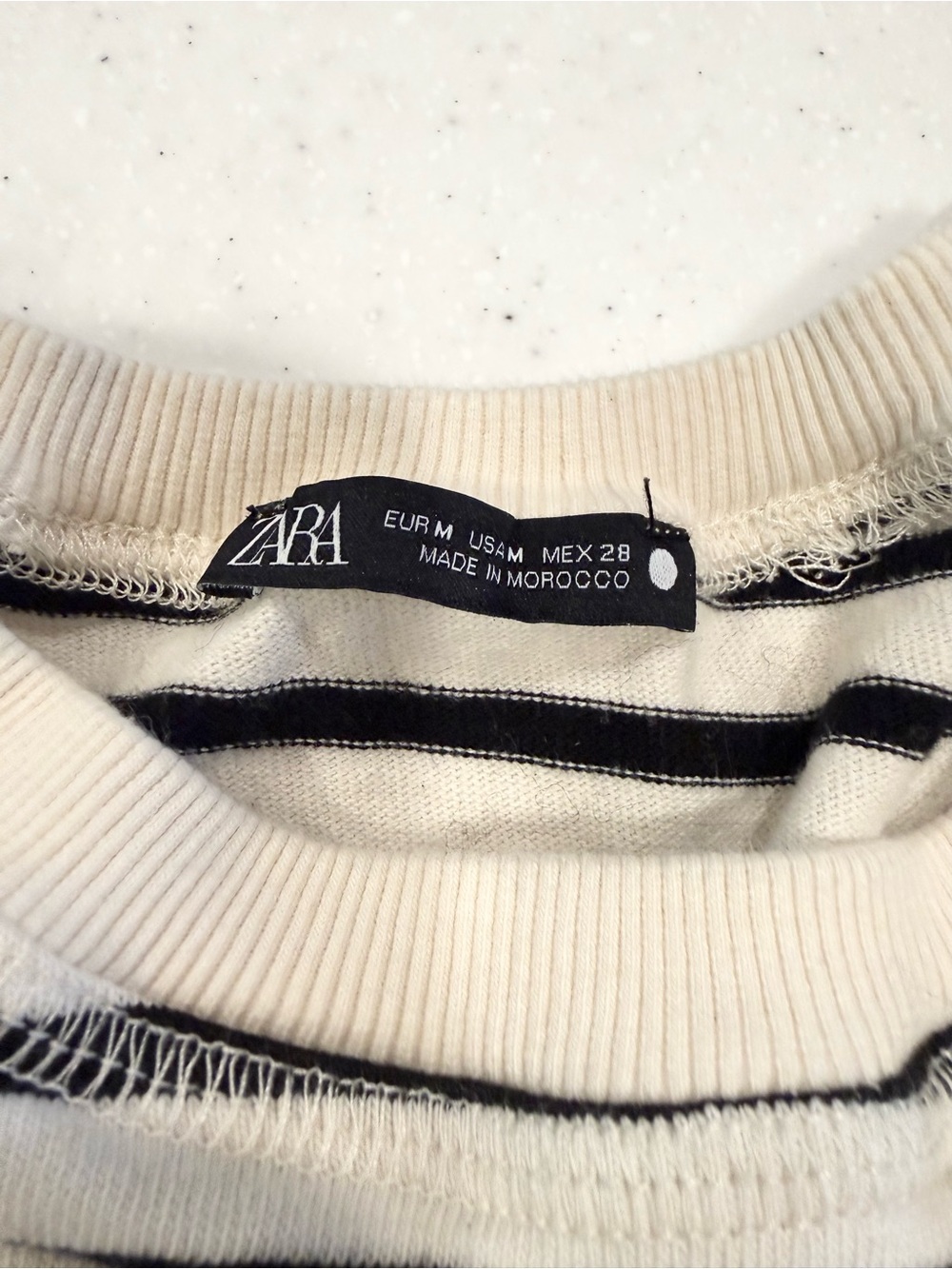 Zara Cotton Striped Shirt - Picture 4 of 4